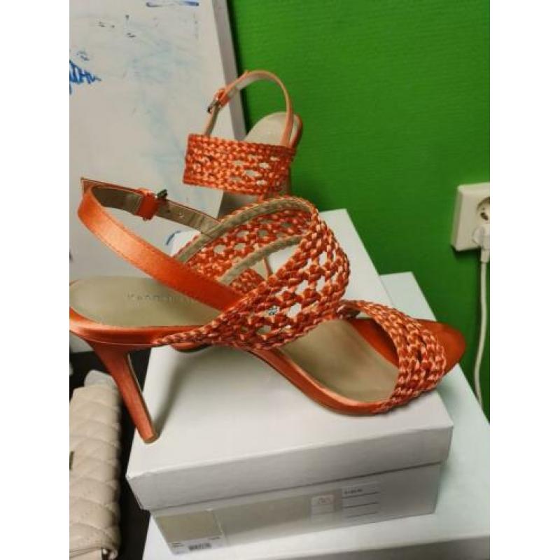 karen millen pumps coral kleur maat 41