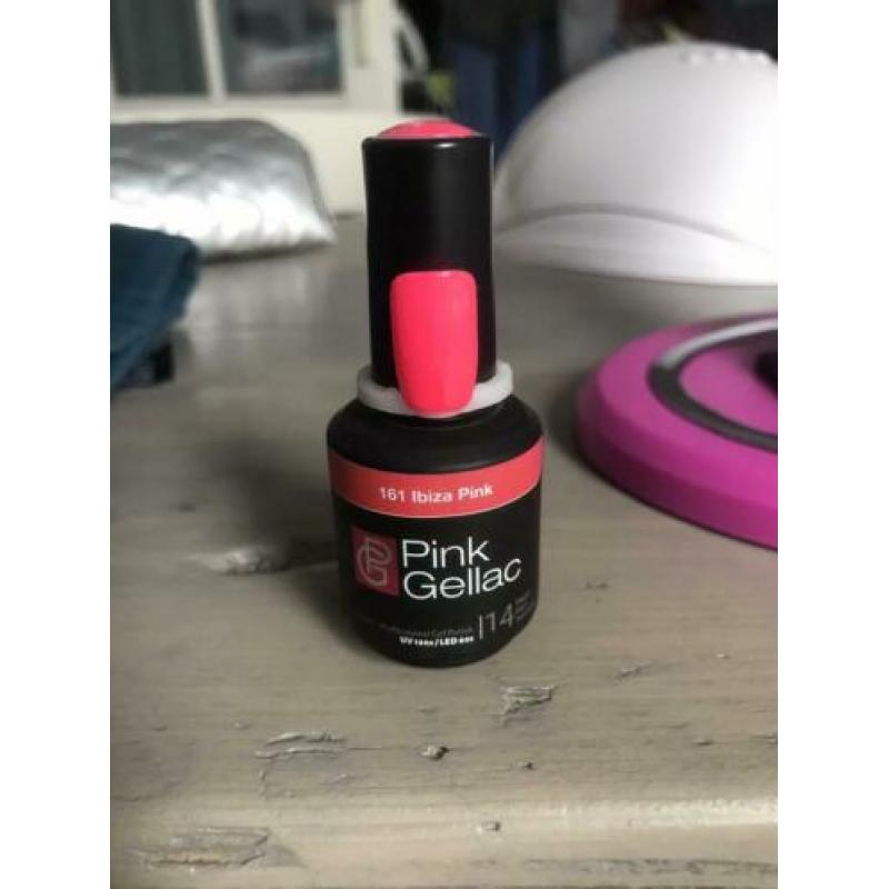 Pink Gellac 9 stuks zie foto’s