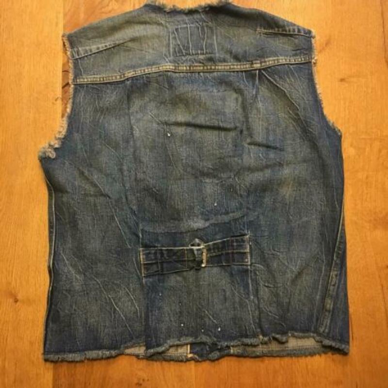 LVC Levi’s Vintage Clothing Denim Selvedge Waistcoat type 2
