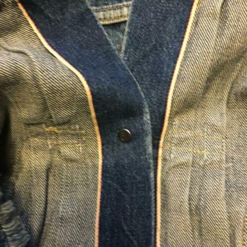 LVC Levi’s Vintage Clothing Denim Selvedge Waistcoat type 2
