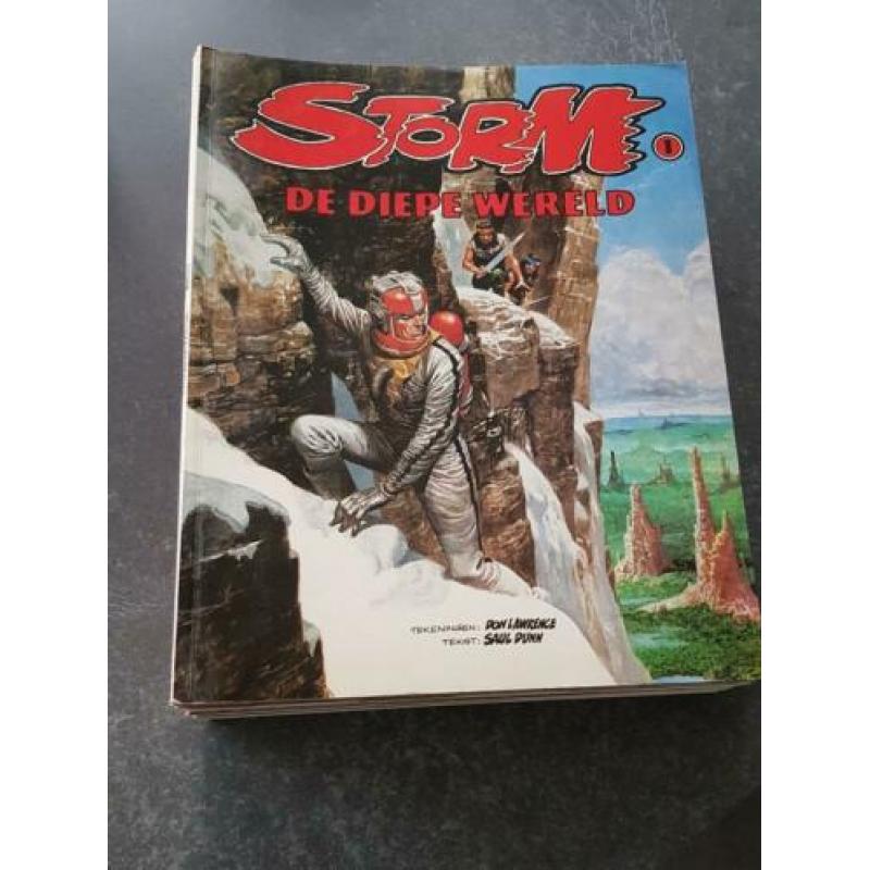 Storm stripboeken deel 1 t/m 20 + 1 special. Prijs per stuk