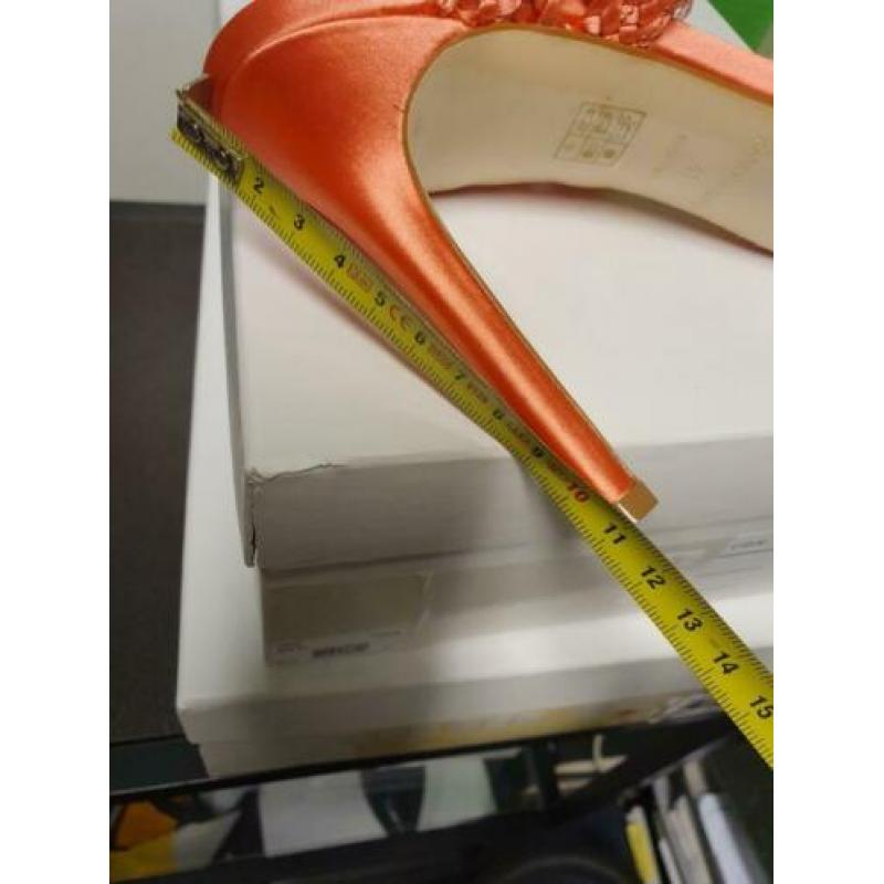 karen millen pumps coral kleur maat 41