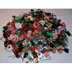 Oude vintage speldjes van alles wat