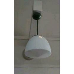 7 + 1 Giso (?) kerklampen, mid century pendant light