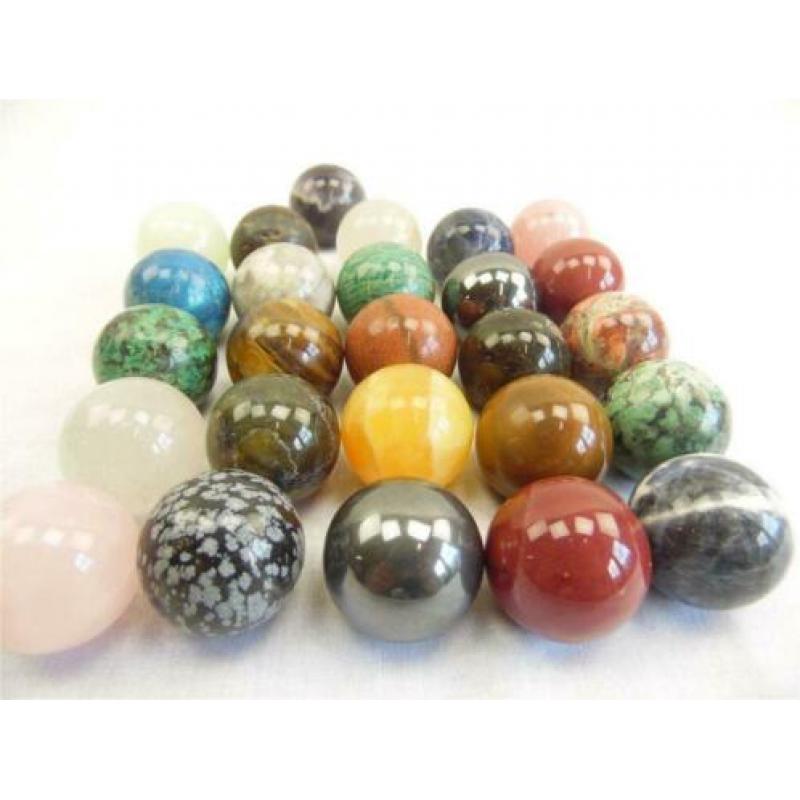 26 minerale bollen 30 mm