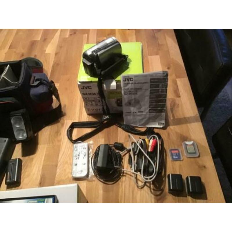JVC-MG67e Everio Camcorder, geheel compleet