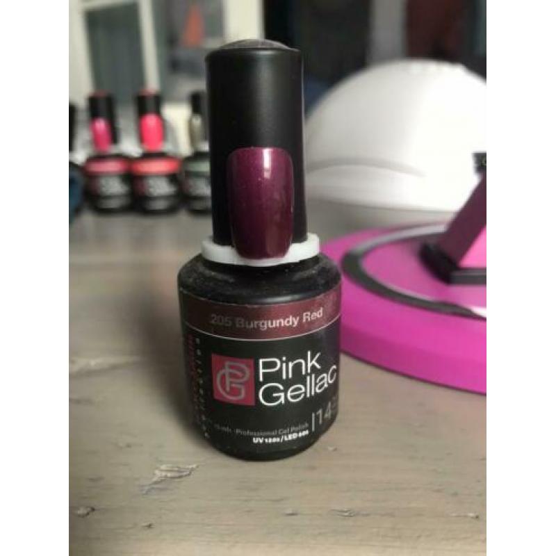 Pink Gellac 9 stuks zie foto’s