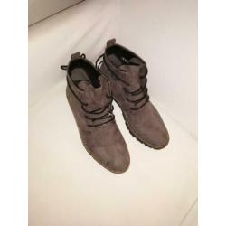 Nieuwe Nova Boots Veter Boots taupe mt 38