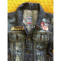 ==Nieuw== Vingino spijkerjas jeans jas maat 110 (maat 5)