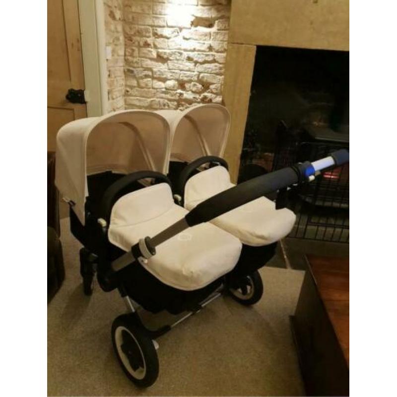 Te koop: bugaboo Donkey twin off white