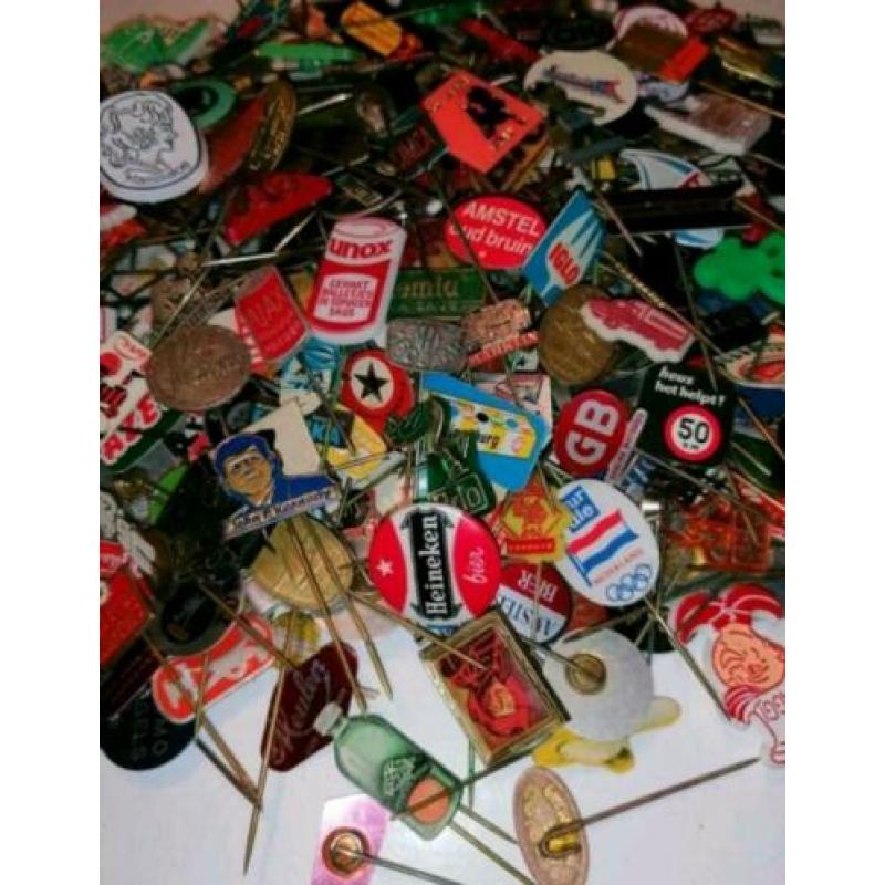 Oude vintage speldjes van alles wat