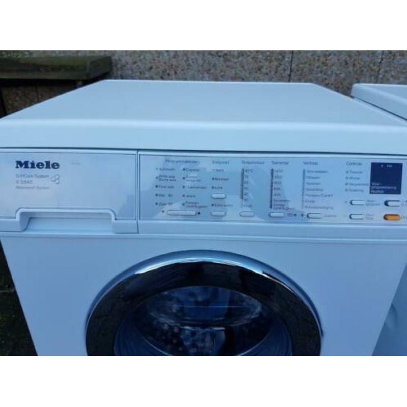 Miele wasmachine en condens-droger