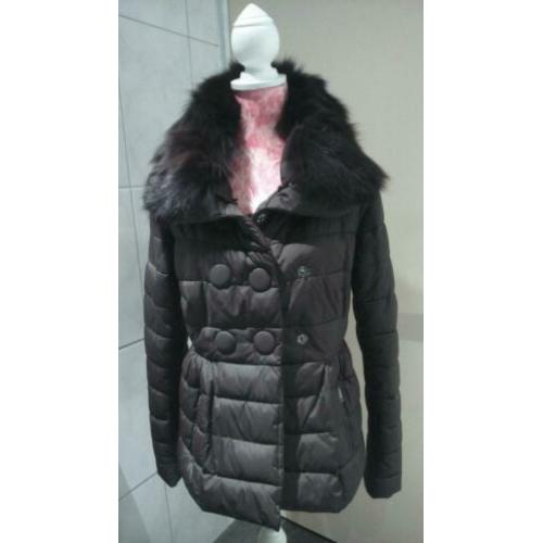 SILVIAN HEACH Bruine winterjas winter jas ZGAN M/L 38/42.
