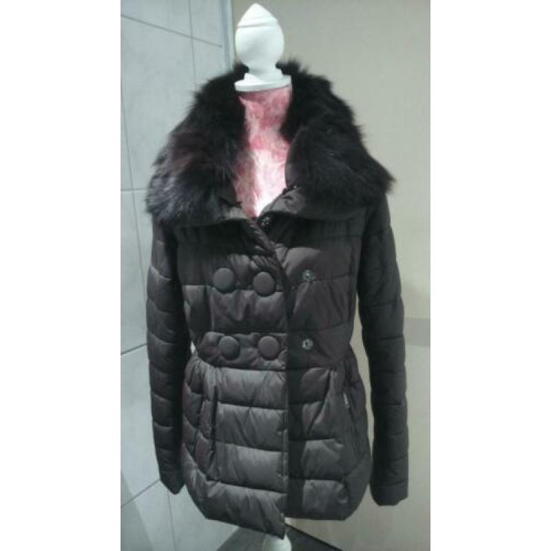 SILVIAN HEACH Bruine winterjas winter jas ZGAN M/L 38/42.