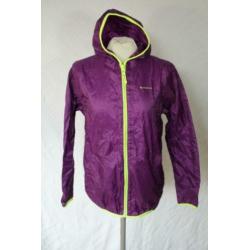 Paarse regenjas.Mt 152/158.Merk Oxylane Quechua