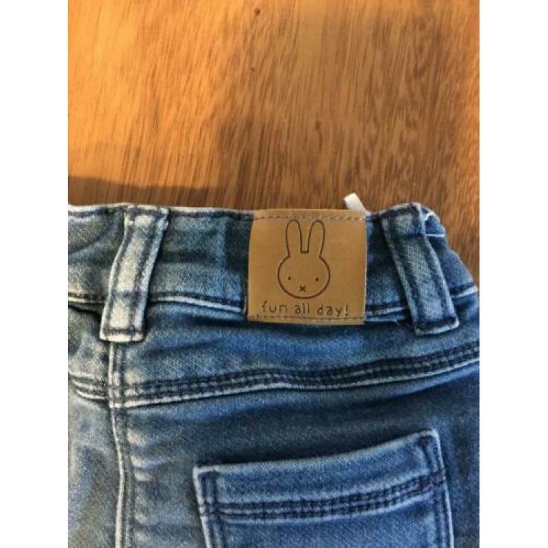nijntje babykleding spijkerbroek maat 80