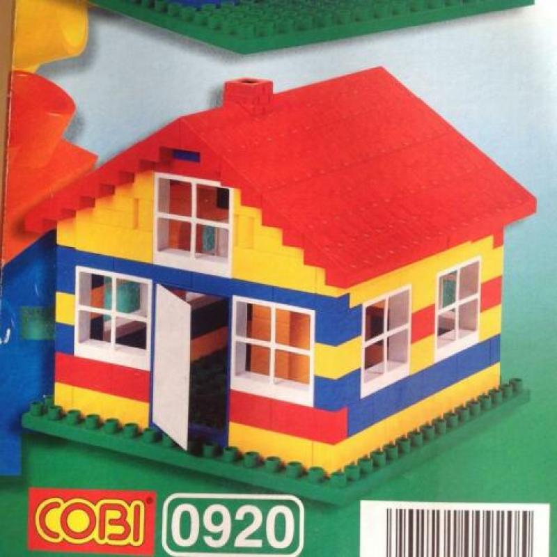 Koffer met 151 bouwstenen voor 3 gebouwen als Duplo / Abrick