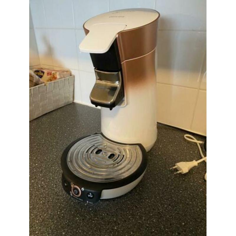 Philips Viva Café Duo Select koffiezetapparaat kleur crème