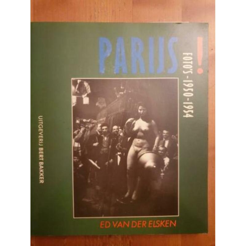 Ed van der Elsken Parijs! GESIGNEERD HANDTEKENING