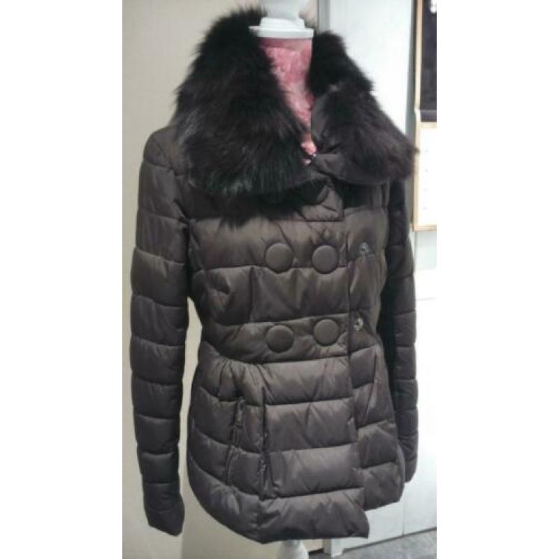 SILVIAN HEACH Bruine winterjas winter jas ZGAN M/L 38/42.