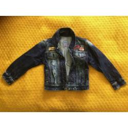 ==Nieuw== Vingino spijkerjas jeans jas maat 110 (maat 5)