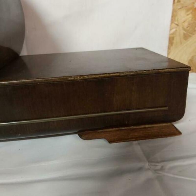 Tafel pendule Westminster art deco