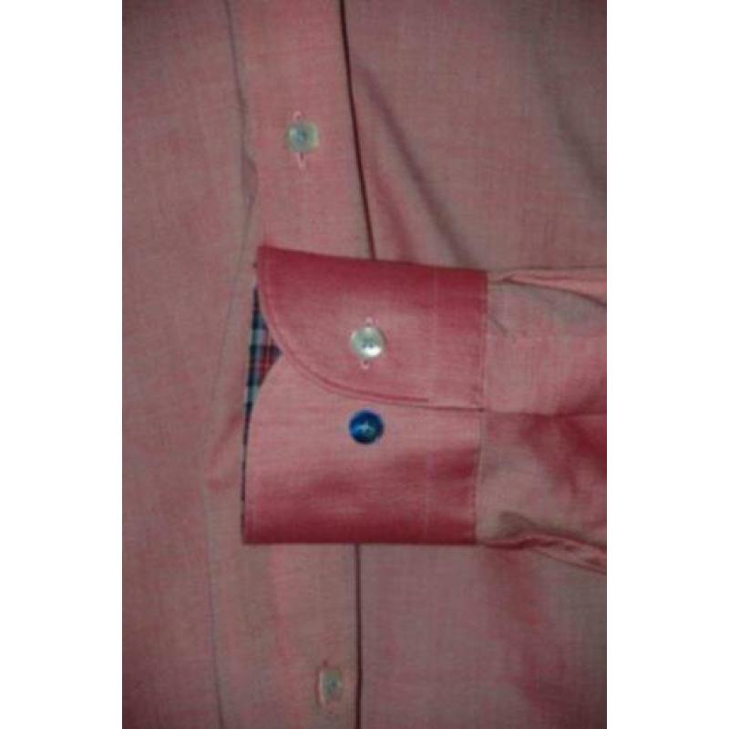 NIEUW TOMMY HILFIGER overhemd, shirt, oud roze, Mt. 40