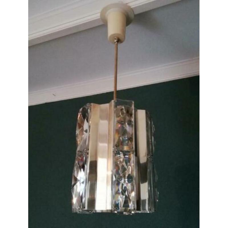 KUUQS, bijzondere hanglamp van glas en metaal á la Kinkeldey