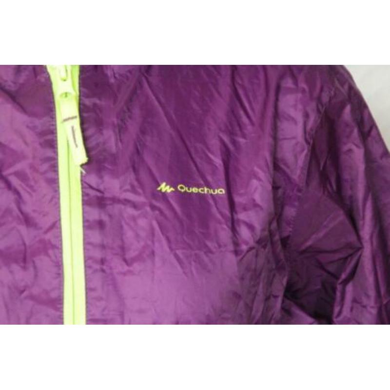 Paarse regenjas.Mt 152/158.Merk Oxylane Quechua