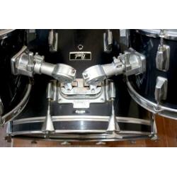 Pearl drumset zwart - 7-delig