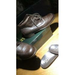 Burley leder dameslaarsje 40,5 bruin zgan