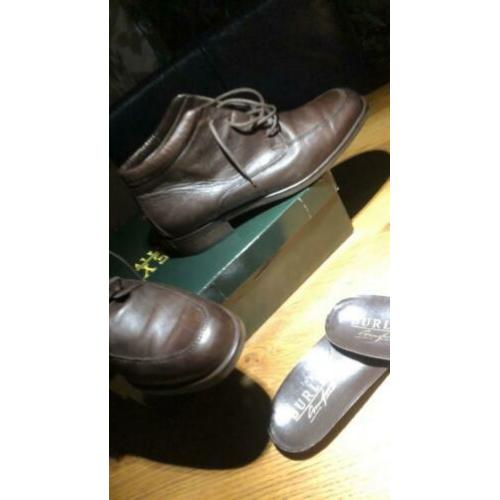 Burley leder dameslaarsje 40,5 bruin zgan