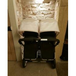 Te koop: bugaboo Donkey twin off white