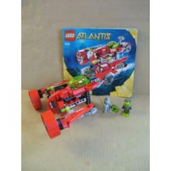 Lego set 8060 Onderzeeër, Atlantis serie, compleet met boek