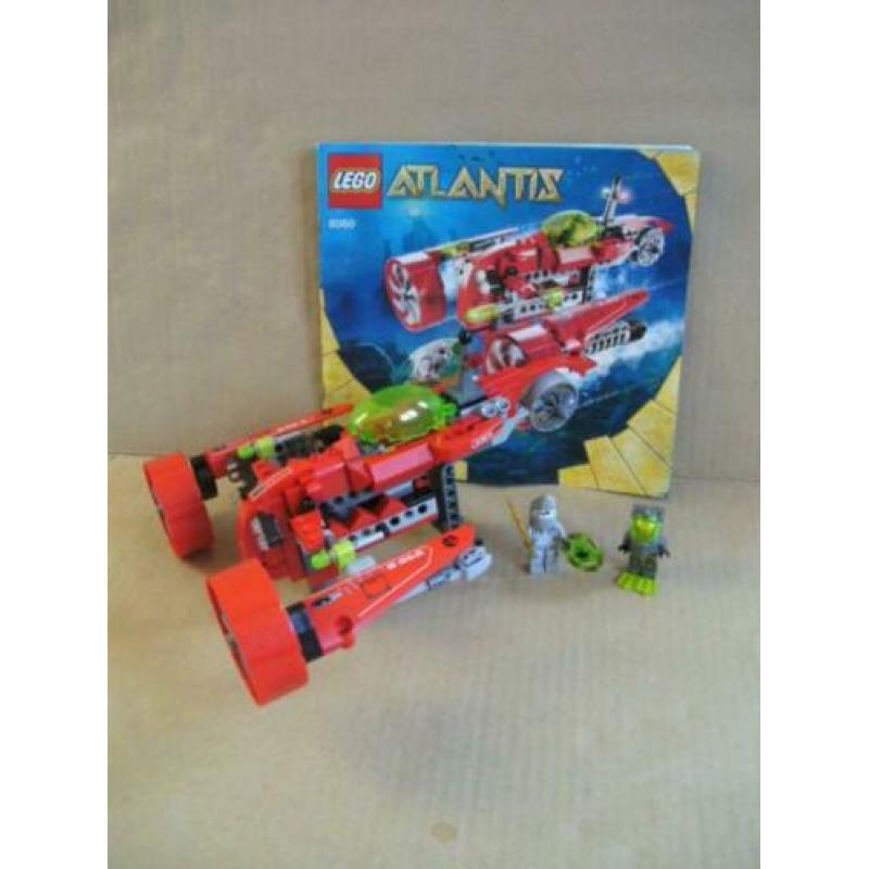 Lego set 8060 Onderzeeër, Atlantis serie, compleet met boek