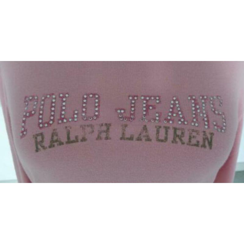 RALPH LAUREN POLO JEANS longsleeve mt. XS roze