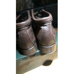 Burley leder dameslaarsje 40,5 bruin zgan