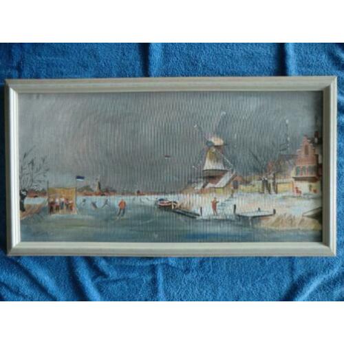 Schilderij IJspret