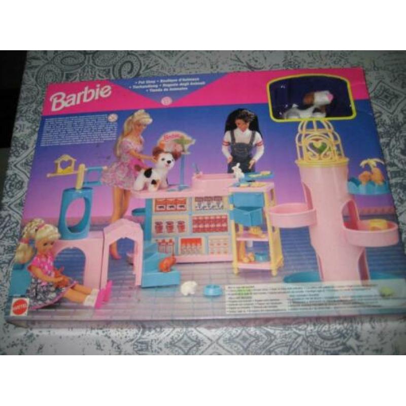 barbie pet shop