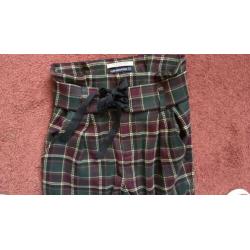 Scotch&Soda Trendy ruiten jongedames/dames broek mt 36