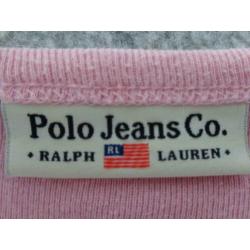 RALPH LAUREN POLO JEANS longsleeve mt. XS roze