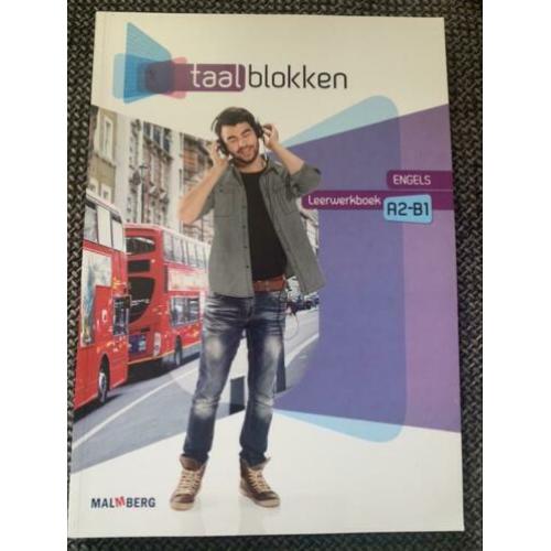 Praktisch nieuw boek: Engels leerwerkboek A2-B1