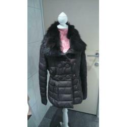 SILVIAN HEACH Bruine winterjas winter jas ZGAN M/L 38/42.