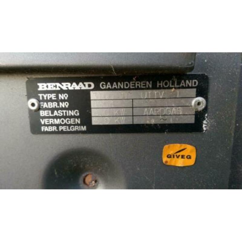 benraad gevelkachel 3KW