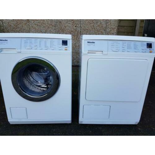 Miele wasmachine en condens-droger