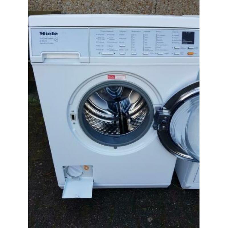 Miele wasmachine en condens-droger