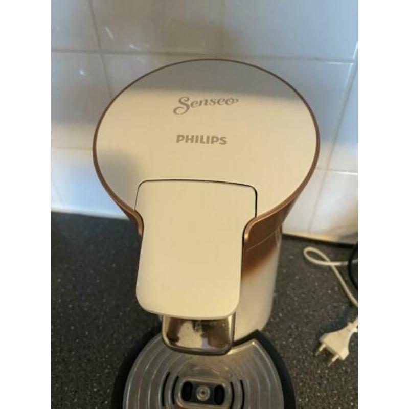 Philips Viva Café Duo Select koffiezetapparaat kleur crème
