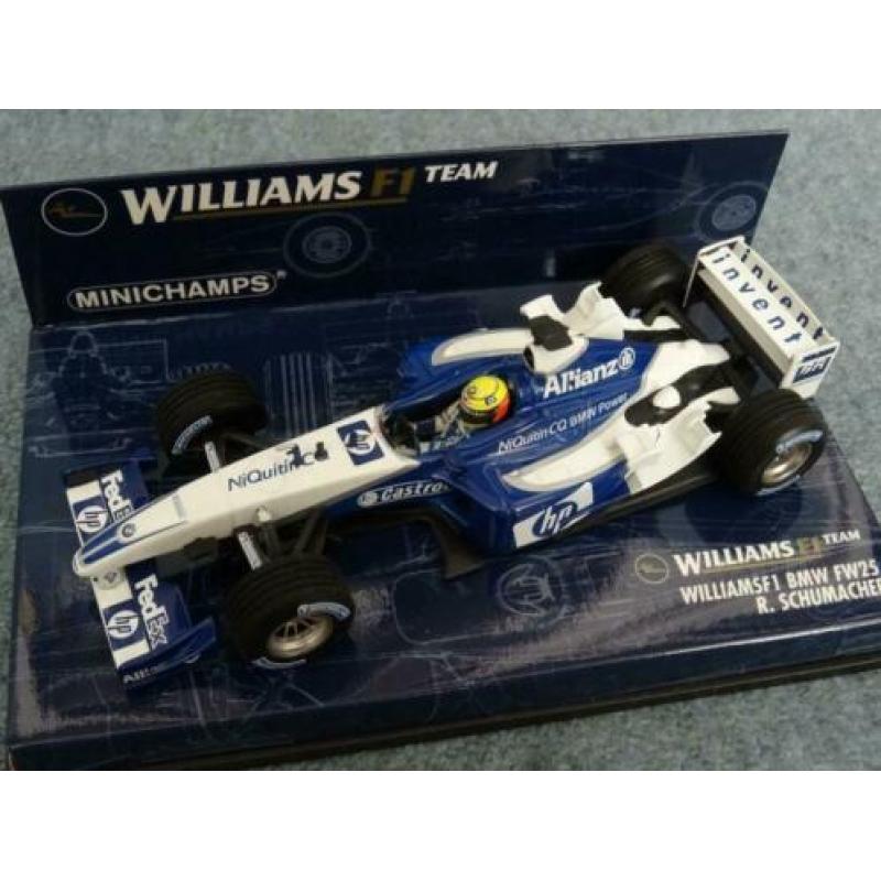 F1 BMW Williams FW25 R. Schumacher Minichamps 1:43