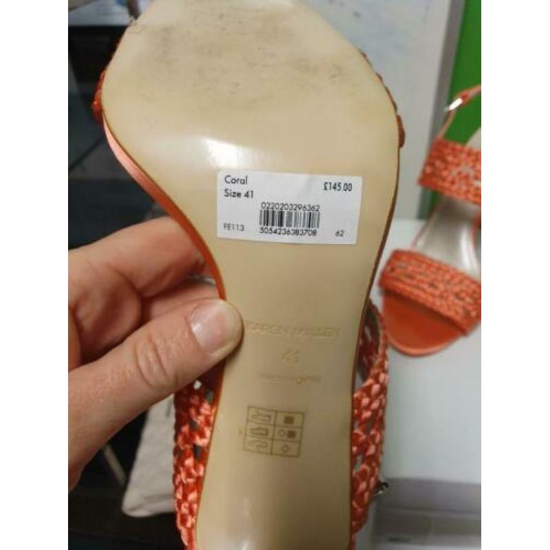 karen millen pumps coral kleur maat 41