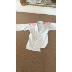 Judo pak 150cm Adidas roze